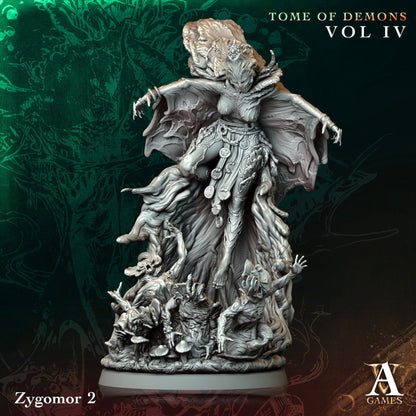 3D Printed Archvillain Games Zygomor Tome of Demons Vol IV 28 32mm D&D