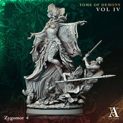 3D Printed Archvillain Games Zygomor Tome of Demons Vol IV 28 32mm D&D