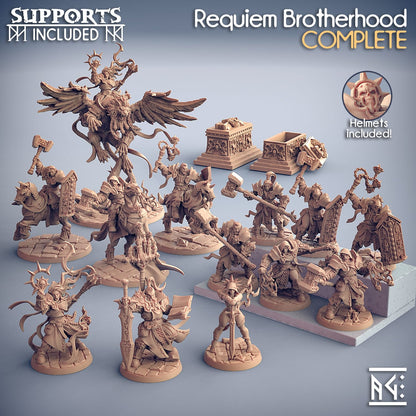3D Printed Artisan Guild Requien Brotherhood Weapons The Requien Brotherhood 28mm 32mm