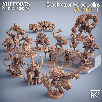 3D Printed Artisan Guild Trixia the Hobgoblin Queen Blackrazor Hobgoblins 28mm 32mm