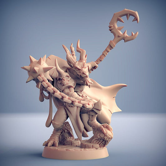 3D Printed Artisan Guild Doggoz the Cagemaster Plague Mine Kobolds 28mm 32mm