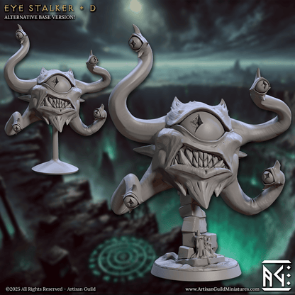 3D Printed Artisan Guild Eye Stalkers Descent into the Hive of the All Seeing 28mm 32mm