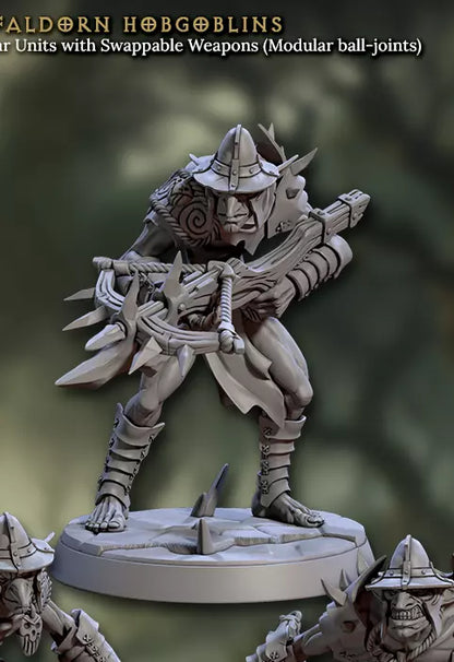 3D Printed Artisan Guild Faldorn Hobgoblins Set Faldorn Hobgoblin Set 28mm 32mm