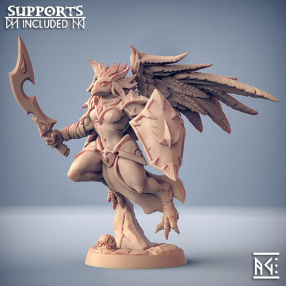 3D Printed Artisan Guild High Griphkins Set Eye Cult Flying Gryphkin 28mm 32mm