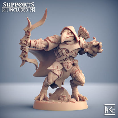 3D Printed Artisan Guild High Griphkins Set Eye Cult Gryphkin 28mm 32mm