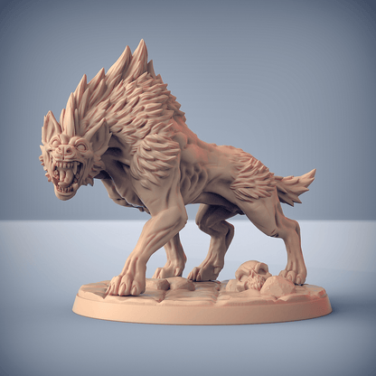 3D Printed Artisan Guild Hyenafiend Riders Bonegnasher Gnolls 28mm 32mm