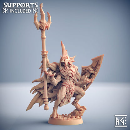 3D Printed Artisan Guild King Osteras The Chosen of Holmuran Death-Tide Jurakin 28mm 32mm
