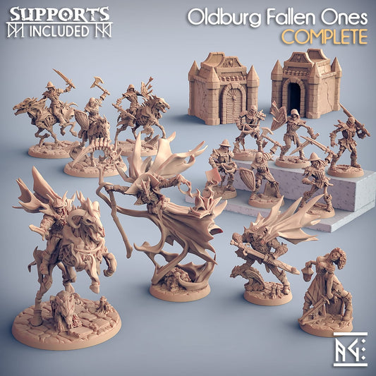 3D Printed Artisan Guild Eliza Fallen Pinup Oldburg Fallen Ones 28mm 32mm