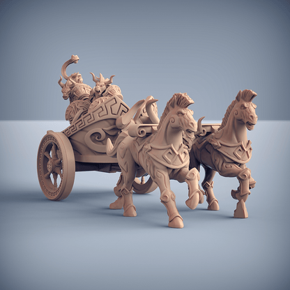3D Printed Artisan Guild Minoc Chariots Order of the Labyrinth 28mm 32mm