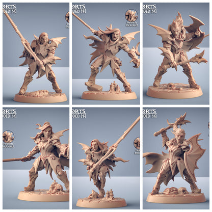 3D Printed Artisan Guild Modular Bloodhunt Knights The Bloodhunt 28mm 32mm
