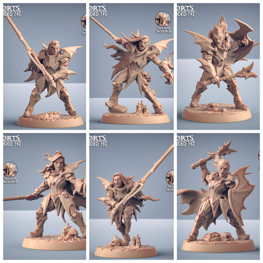 3D Printed Artisan Guild Modular Bloodhunt Knights The Bloodhunt 28mm 32mm