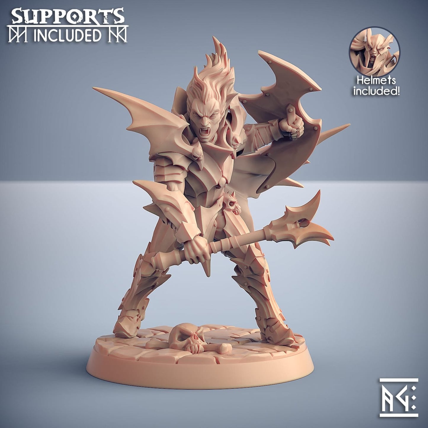 3D Printed Artisan Guild Modular Bloodhunt Knights The Bloodhunt 28mm 32mm