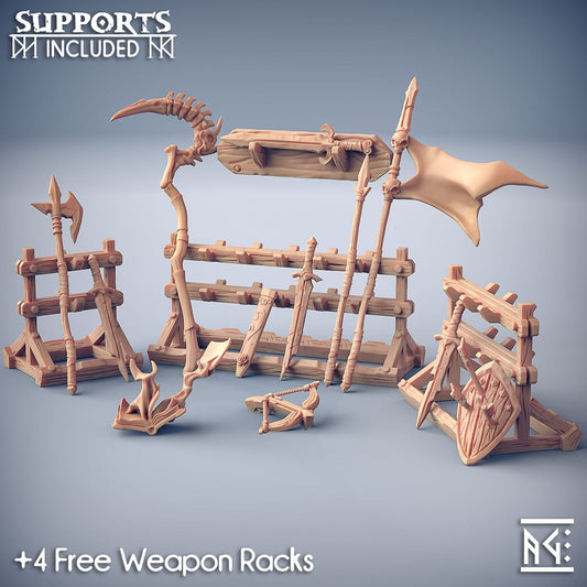 3D Printed Artisan Guild Oldburg Fallen Ones Weapons Oldburg Fallen Ones 28mm 32mm
