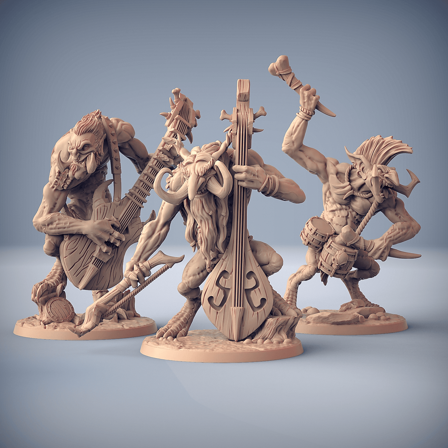 3D Printed Artisan Guild Rock & Trolls Set Welcome Box 28mm 32mm