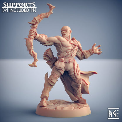 3D Printed Artisan Guild Scourgeland Survivor Set Scourgeland Survivors 28mm 32mm