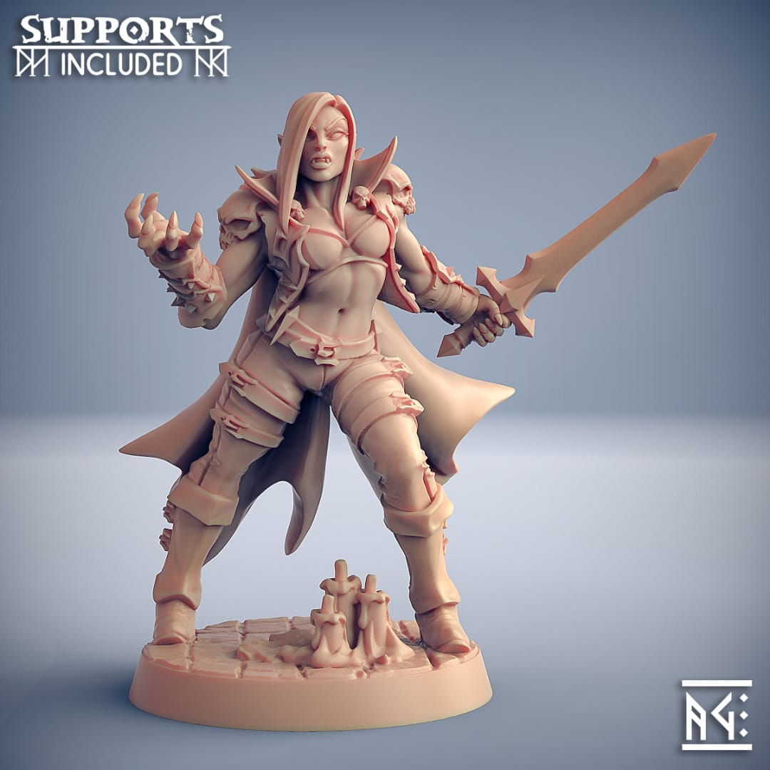 3D Printed Artisan Guild Soulless Bloodseekers Soulless Vampires Set 28mm 32mm