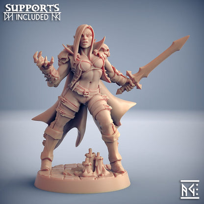 3D Printed Artisan Guild Soulless Bloodseekers Soulless Vampires Set 28mm 32mm