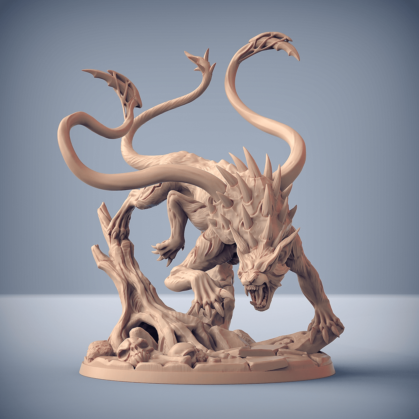 3D Printed Artisan Guild Stalkerfiend Bonegnasher Gnolls 28mm 32mm