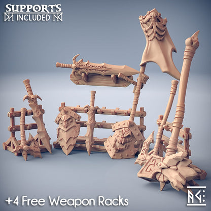 3D Printed Artisan Guild Standalone Frostmetal Clan (Unsupported) Frostmetal Clan 28mm 32mm