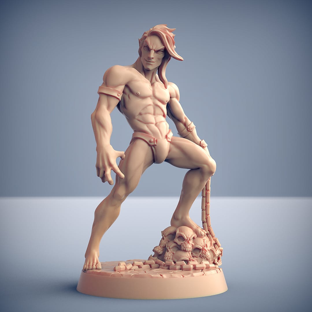 3D Printed Artisan Guild Vanos - Lust Demon Abyss Demons Set 28mm 32mm