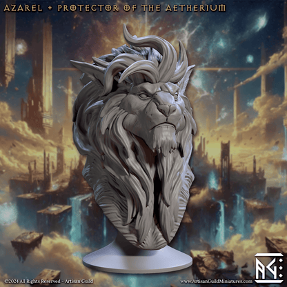 3D Printed Artisan Guild Wrath of the Malakim Bust Set 28mm 32mm
