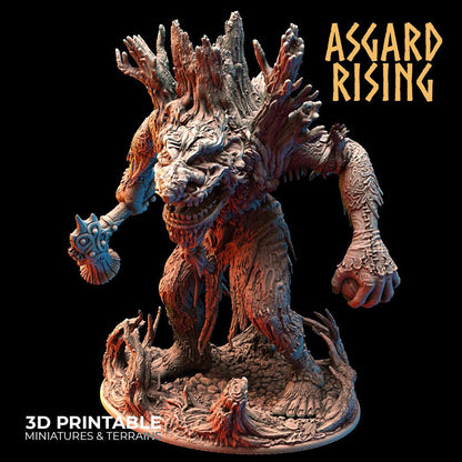 3D Printed Asgard Jontar the Mad 28 32 mm Wargaming DnD