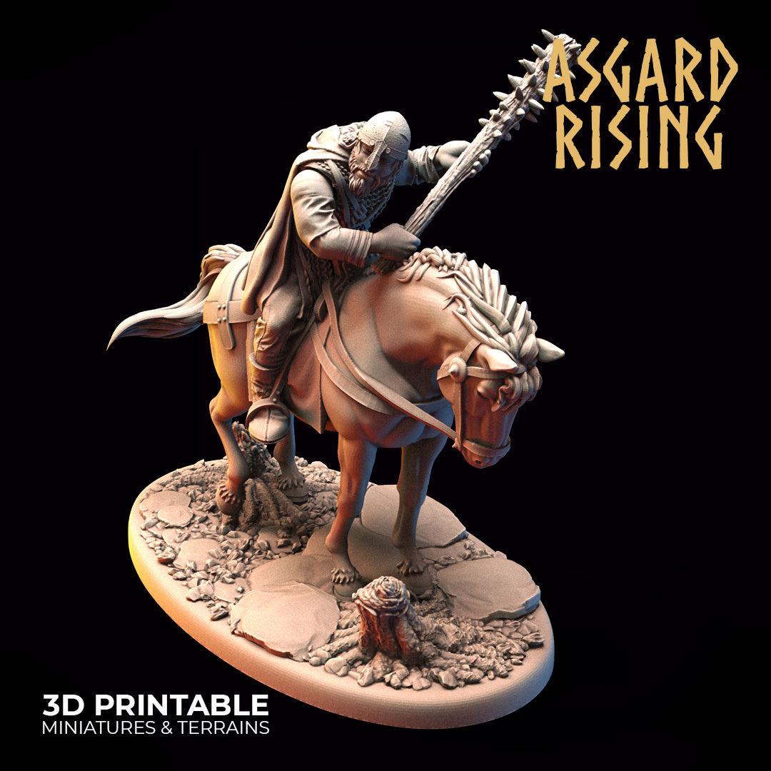 3D Printed Asgard Rising Bandit Riders Deserters Modular Warband 28mm - 32mm