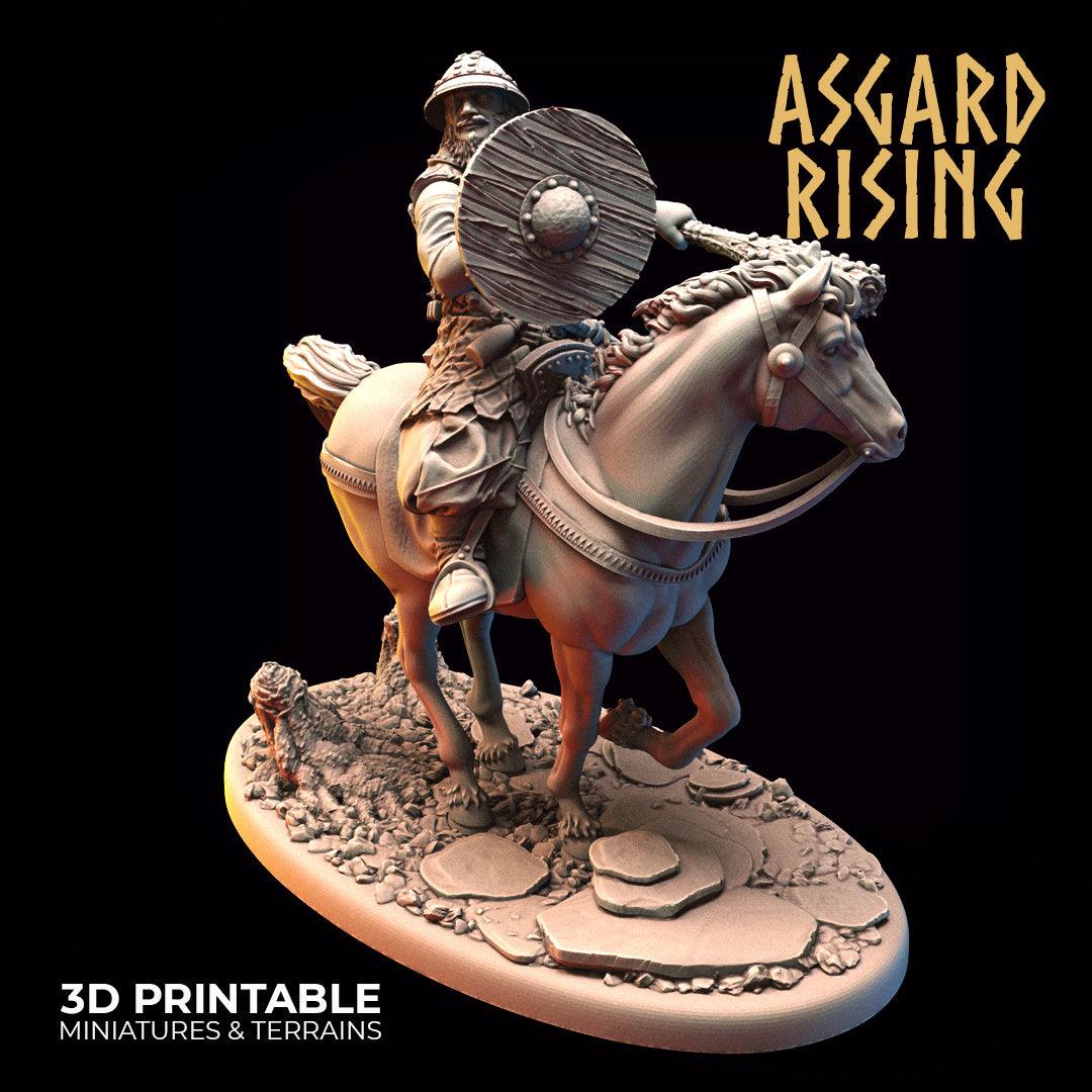3D Printed Asgard Rising Bandit Riders Deserters Modular Warband 28mm - 32mm