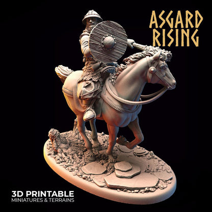 3D Printed Asgard Rising Bandit Riders Deserters Modular Warband 28mm - 32mm