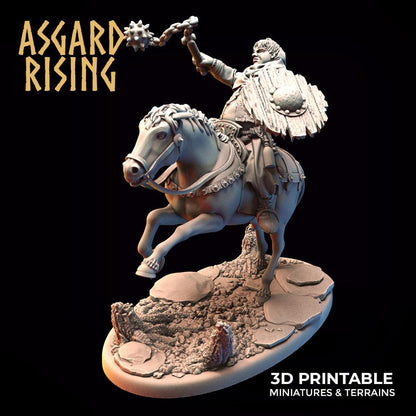 3D Printed Asgard Rising Bandit Riders Deserters Modular Warband 28mm - 32mm