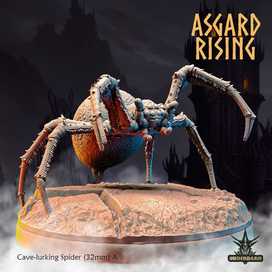3D Printed Asgard Rising Cave-Lurking Spiders Set 2 28 32 mm Wargaming DnD