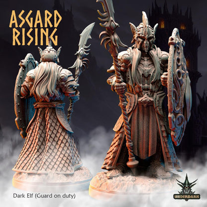 3D Printed Asgard Rising Dark Elves 28 32 mm Wargaming DnD