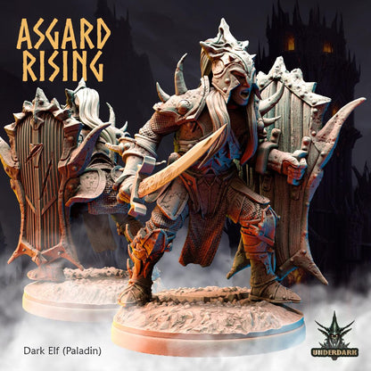 3D Printed Asgard Rising Dark Elves 28 32 mm Wargaming DnD