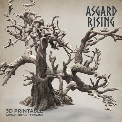 3D Printed Asgard Rising Dry Spider Forest Modular Set 32mm Ragnarok D&D