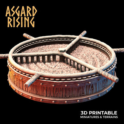 3D Printed Asgard Rising Dwarf Distillery and Brewery Set 28mm - 32mm