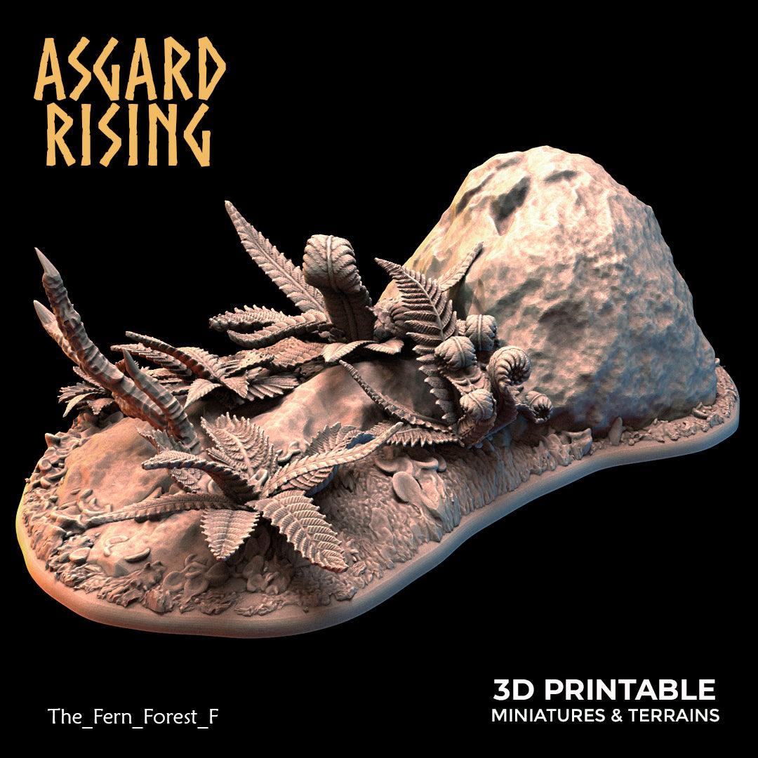 3D Printed Asgard Rising The Fern Forest 28 32 mm Wargaming DnD