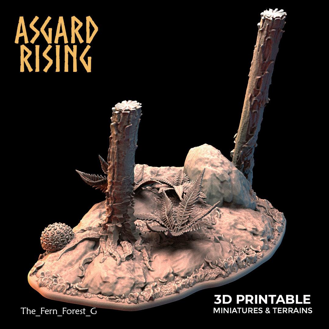 3D Printed Asgard Rising The Fern Forest 28 32 mm Wargaming DnD