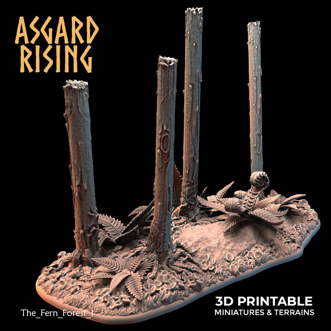 3D Printed Asgard Rising The Fern Forest 28 32 mm Wargaming DnD