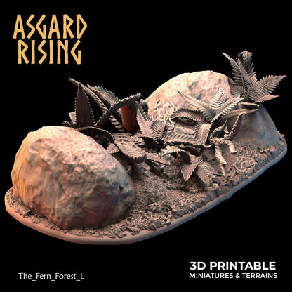 3D Printed Asgard Rising The Fern Forest 28 32 mm Wargaming DnD