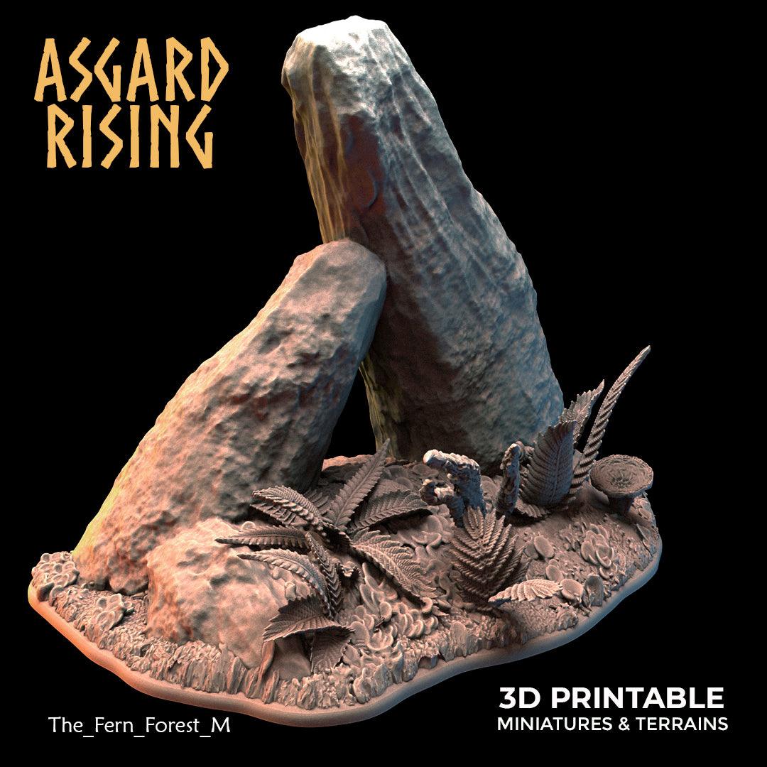 3D Printed Asgard Rising The Fern Forest 28 32 mm Wargaming DnD