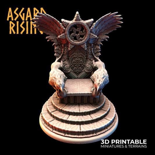3D Printed Asgard Rising Throne of the Wind 28 32mm Wargaming DnD