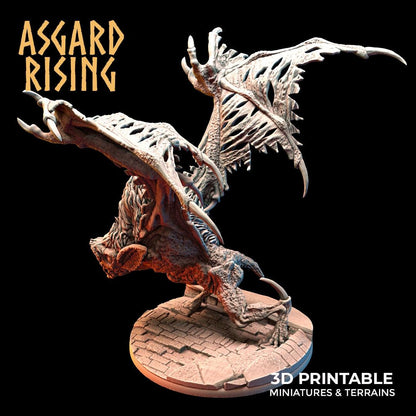 3D Printed Asgard Rising Varkolak Undead Creature 28mm - 32mm D&D
