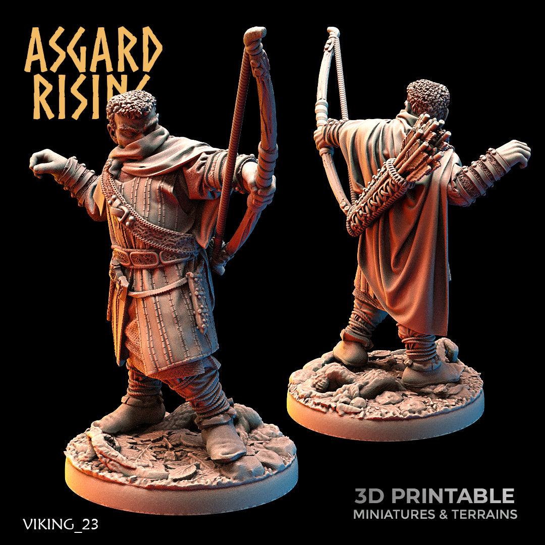 3D Printed Asgard Rising Viking Rangers 28 32 mm Wargaming DnD