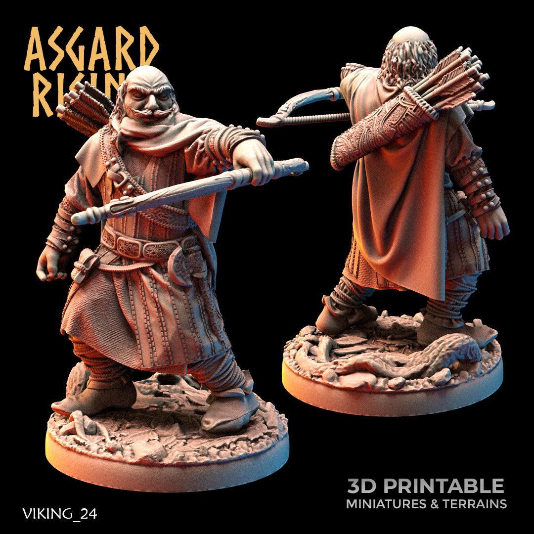 3D Printed Asgard Rising Viking Rangers 28 32 mm Wargaming DnD