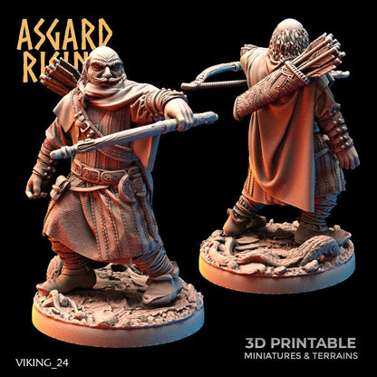 3D Printed Asgard Rising Viking Rangers 28 32 mm Wargaming DnD