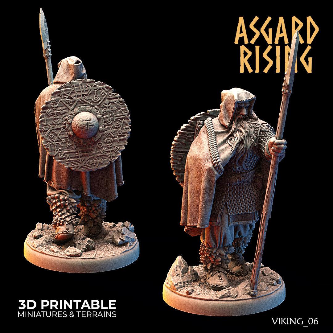 3D Printed Asgard Rising Vikings of the White Bear Clan Hideout Keepers 28mm - 32mm