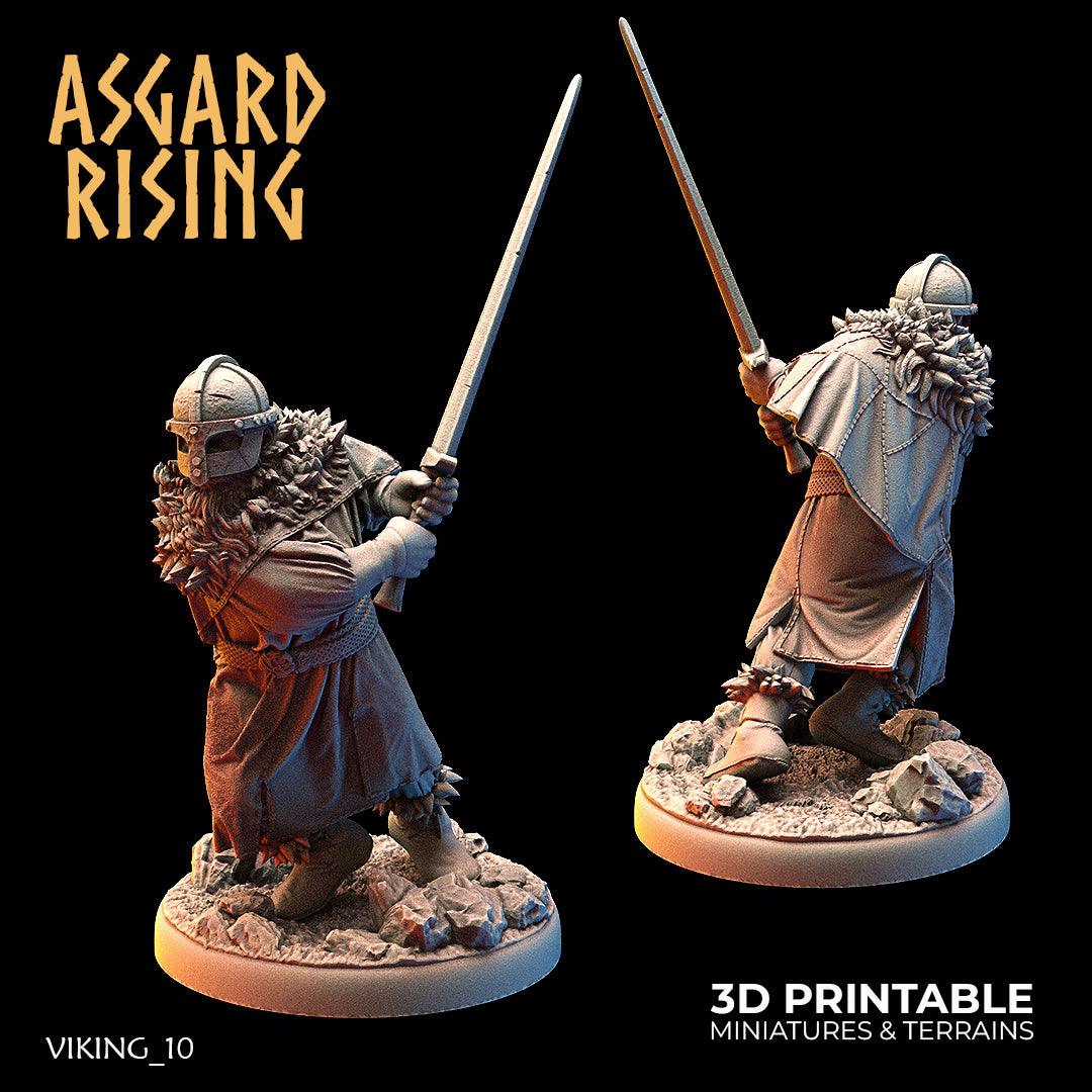 3D Printed Asgard Rising Vikings of the White Bear Clan Hideout Keepers 28mm - 32mm