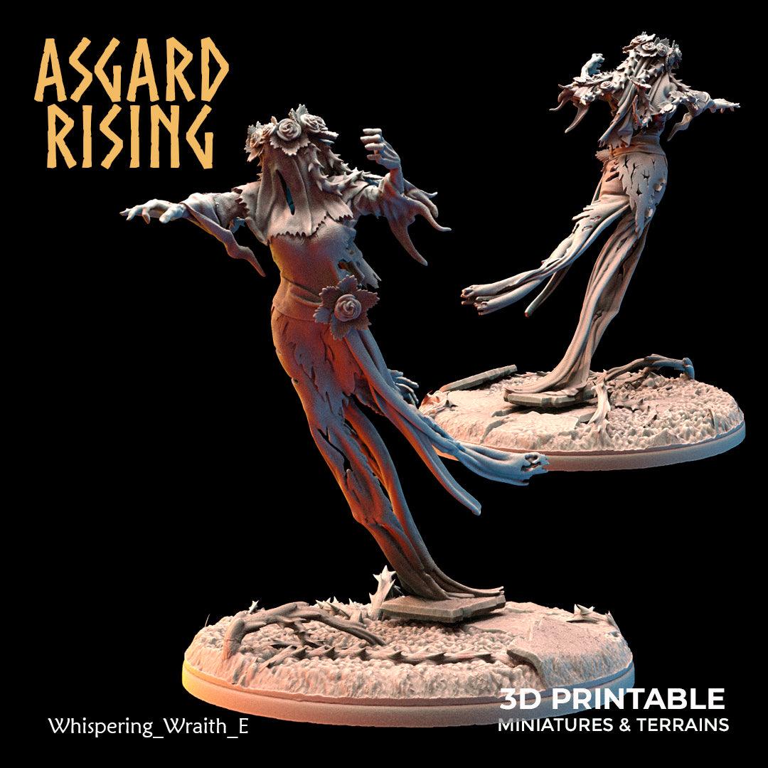 3D Printed Asgard Rising Whispering Wraiths 28 32 mm Wargaming DnD