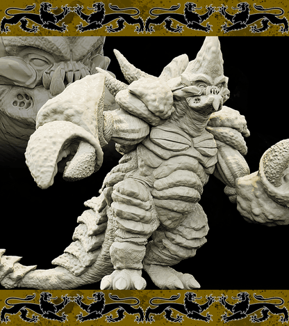 3D Printed Bestiary Vol. 4 Nafarrate - Abyszylla Aberration 32mm Ragnarok D&D