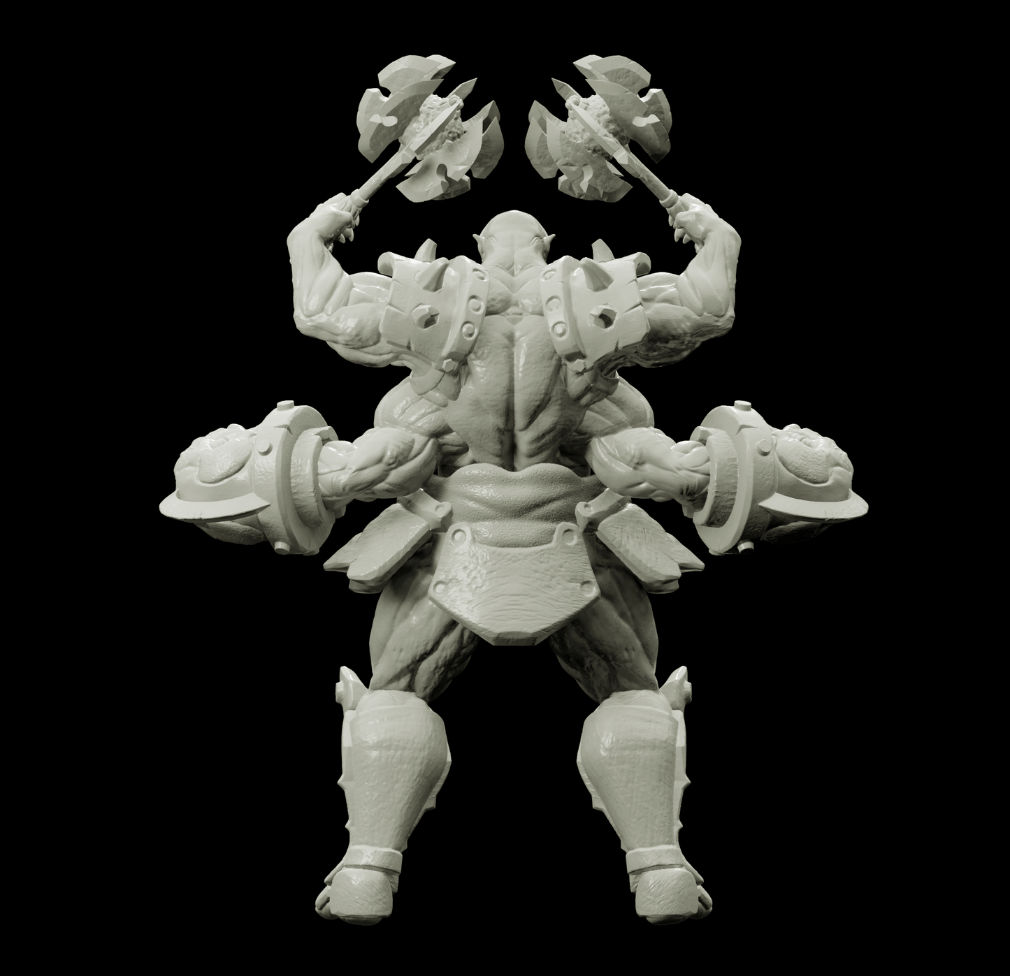 3D Printed Bestiary Vol. 4 Nafarrate - Al'Goleth Demon Fiend 32mm Ragnarok D&D